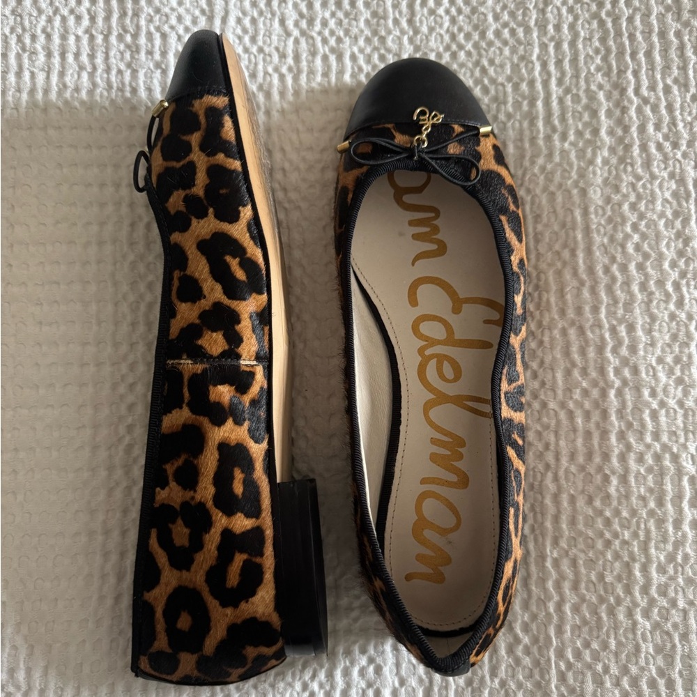 Sam Edelman Leopard Ballet Flats